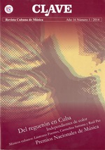 Clave : Revista cubana de música.